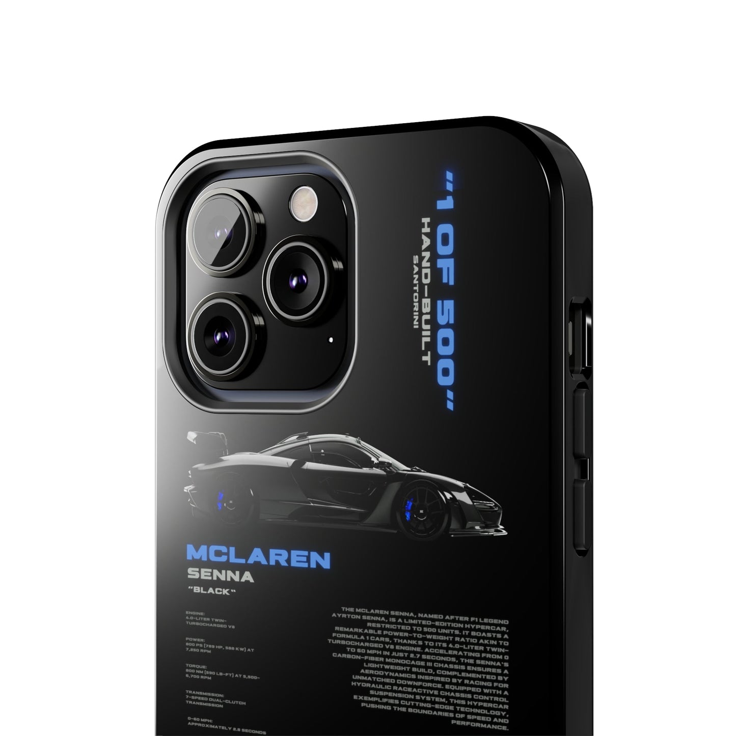 "Mclaren Senna" Black Case