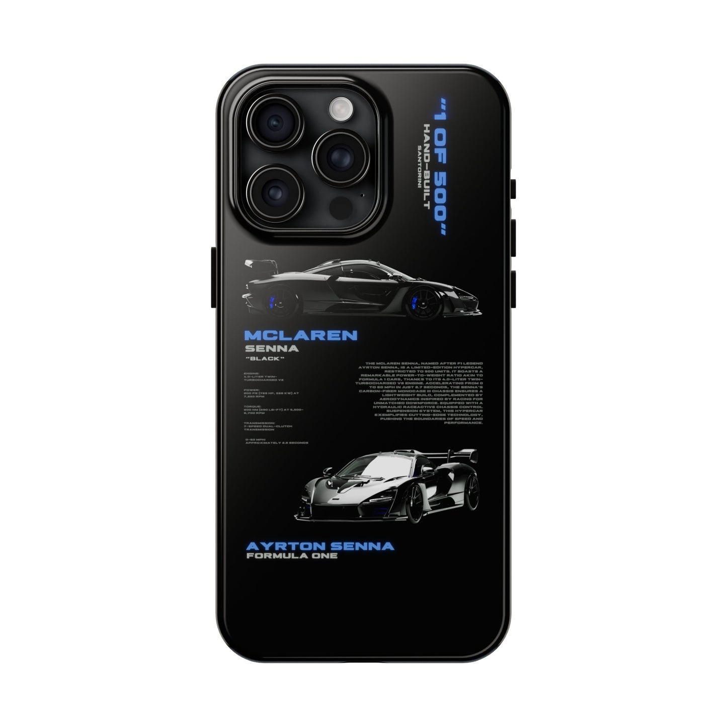 "Mclaren Senna" Black Case