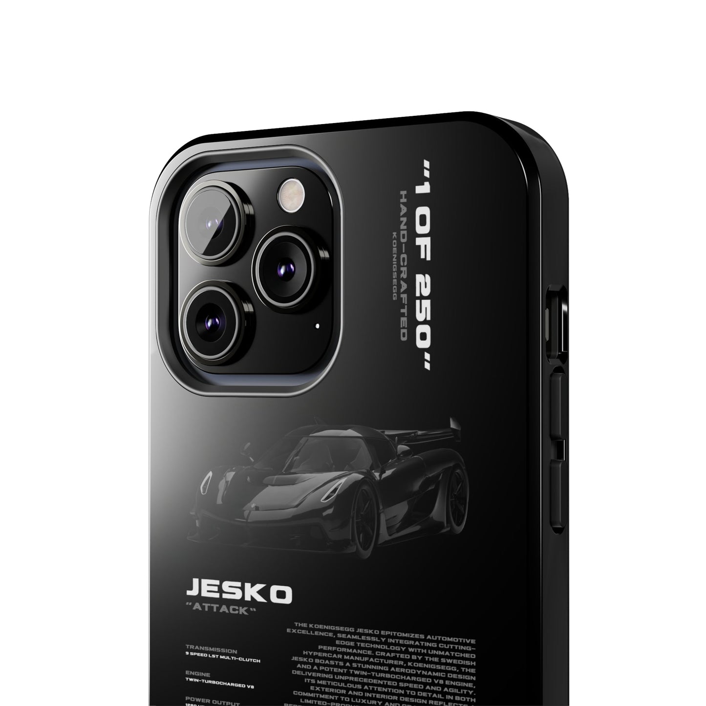 "Jesko" Black Case