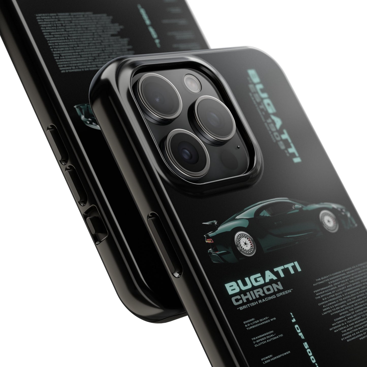 "Bugatti" Black Case