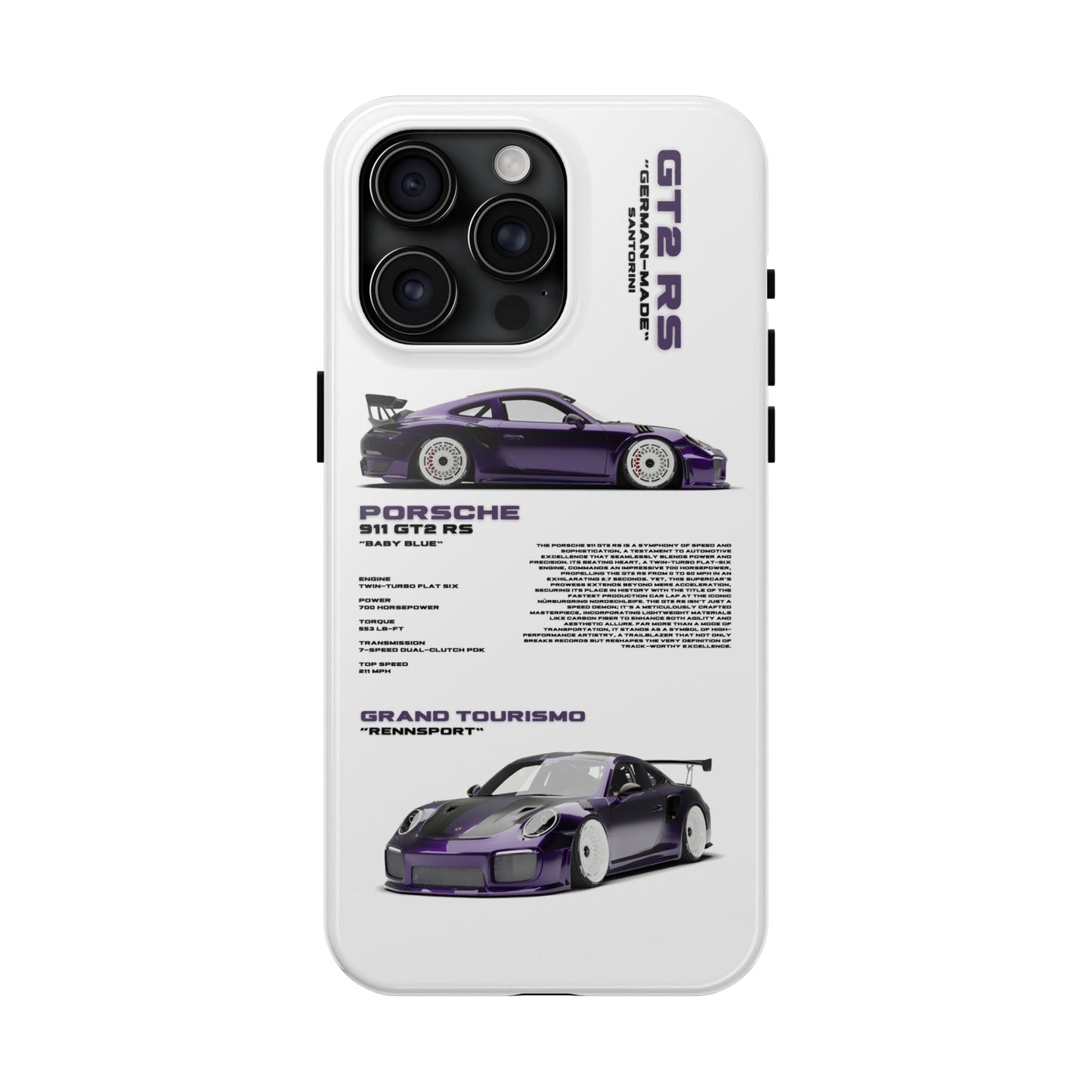 "Purple Candy" White Case